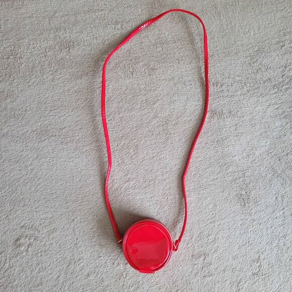 Marc Jacobs red patent leather mini canteen crossbody - Picture 4 of 11